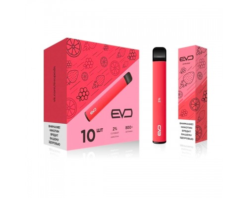 EVO клубника лёд 800 тяг